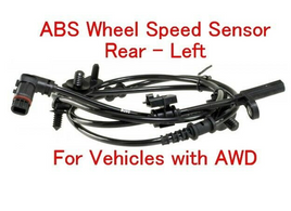 ABS Wheel Speed Sensor Rear Left Fits: Chrysler 300 Dodge Charger Magnum AWD