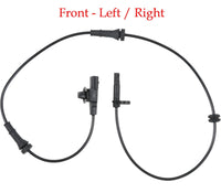 2 x ABS Wheel Speed Sensor & Connectors Front L/RFits Nissan Altima 2019-2024