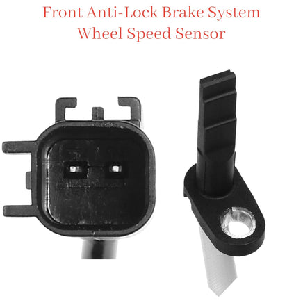 ABS Wheel Speed Sensor & Connector Front - Right Fits Tesla S 2012-2016