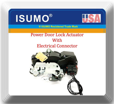  Door Lock Actuator Motor Rear Right W/Connector Fits: Cadillac Chevrolet GMC