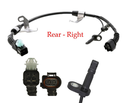 4 x ABS Wheel Speed Sensor Front left Right Fits Honda Civic 2017-2021 Hatchback