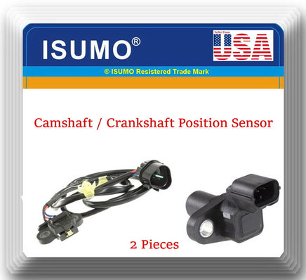 2 Pieces OE Spec Camshaft/Crankshaft Position Sensor Fits: Montero 2001-2006