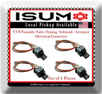 4x Engine Variable Timing Adjuster Magnet Connector Fit BMW Mini Cooper 14-19