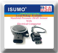 Manifold Pressure (MAP) Sensor W/Electrical Connector Fits: Audi - VW Volkswagen