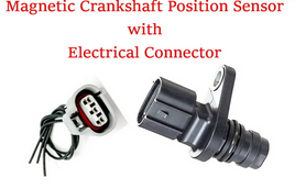 Crankshaft Position Sensor W/Connector Fits 06-16 Chevrolet GMC Diesel V8 6.6L