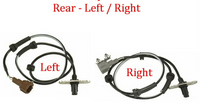 4x  ABS Wheel Speed Sensor Front -Rear L/R Fits: Nissan Frontier 2005-2019 W/ AT