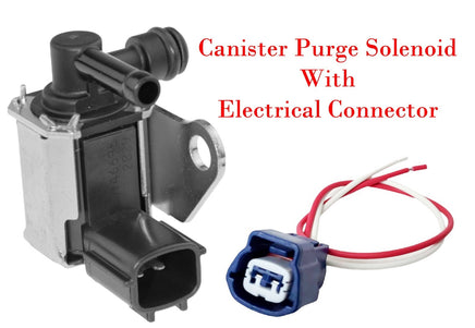 Canister Purge Solenoid & Connector Fits City Express Cube NV200 Sentra Versa