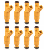 8x Fuel Injector +Connector Fits Ford Lincoln Mercury V8 V10 W/Fedral Emissions