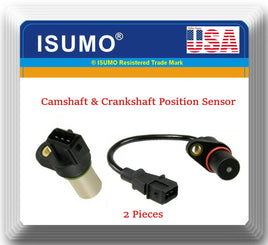 2 Pieces Camshaft & Crankshaft Position Sensor Fits: Attitude Verna  Accent