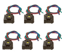 6 x Ignition Coil Electrical Connector Fits A8 Quattro 2015-2016 V6 3.0L