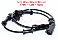 2 ABS Wheel Speed Sensor Front Left & Right W/Connector fit Chrysler Dodge 11-14