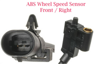 2x ABS Wheel Speed Sensor Front L/R Fits Jeep Grand Cherokee 1999-2004 4.0L 4.7L