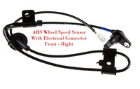 ABS Wheel Speed Sensor & Connector Front Right Fits Hyundai Tiburon 2005-2008