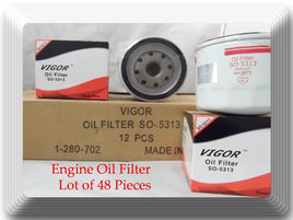 Lot of 48 Engine Oil Filter Fits: Light Duty Trucks Chevrolet GMC V8 7.4L 8.1L