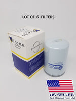 V-PRO H.D Lot of 6 WF2074 Water Cooling Filter Fits for Most Cummins Engine