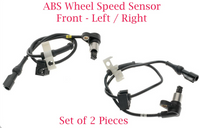2 x ABS Wheel Speed Sensor Front L/R Fits Ford 97-03 Blackwood Navigator 98-02