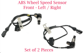 2 x ABS Wheel Speed Sensor Front L/R Fits Ford 97-03 Blackwood Navigator 98-02