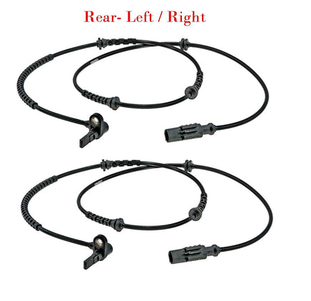 4 X ABS Wheel Speed Sensor Front - Rear Left & Right  Fits Fiat 500X 2016-2023