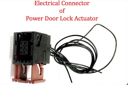 Connector of  Door Lock Actuator Door Lock Module Door Lock Motor Liftgate Glass