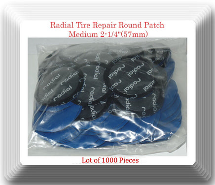 1000 pc Radial Tire Repair Round Patch High Quality Medium 2-1/4"(57mm)