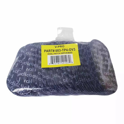 120 Pcs V-PRO Brand Tire Repair Radial Patch 1-3/4" x 3"(44.5*76.2mm) Oval