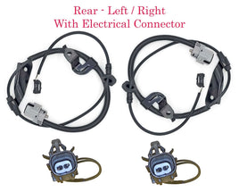 2x ABS Speed Sensor Wire Harness & Connector Rear L/R Fits S300h ES350 2013-2018