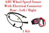 ABS Wheel Speed Sensor With Connector Rear L/R Fits Buick Chevrolet GMC Saturn