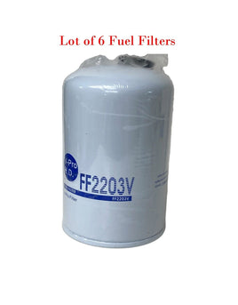 6 X FF2203 Fuel Filter Fits HD Trucks W/Cummins Engines