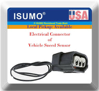 GT8093 Auto Trans Input Shaft Speed Sensor Speedometer Transmitter W/Connector 