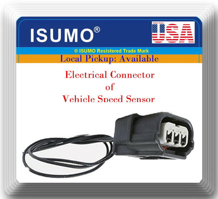 GT8093 Auto Trans Input Shaft Speed Sensor Speedometer Transmitter W/Connector 