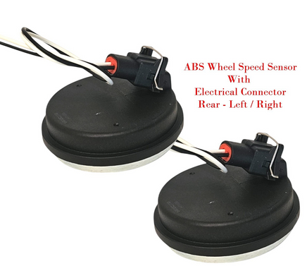 2 xABS Wheel Speed Sensor + Connector  Rear L/R Hyundai Kia 2015-2022 FWD