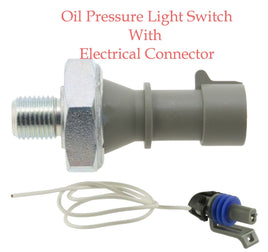Oil Pressure Sender Switch & Connector Fits Buick Cadillac Chevrolet Pontiac  &