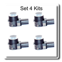 Set of 4x  PARK ASSISTANCE SENSOR W/Connector Fits:Chrysler Dodge Jeep 2009-2019