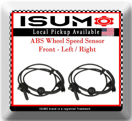 ABS Wheel Speed Sensor W/Connector Front L/R Fits Buick Chevrolet GMC Saturn