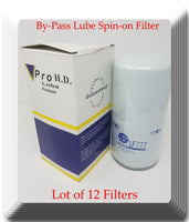 12 x By-Pass Oil Filter LF777 Fits Freightliner IHC Kenworth Cummins Caterpillar