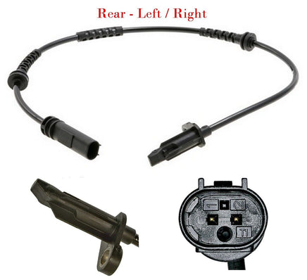 ABS Wheel Speed Sensor & Connector Rear L/R Fits Mini Cooper Clubman Countryman