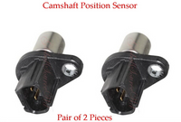 Pair of 2 Camshaft Postion Sensor W/ Conneectors Fits:Prizm Lexus Scion Toyota