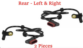 2 x  ABS Wheel Speed Sensor Rear Left & Right Fits: Mercedes Benz 2007-2010