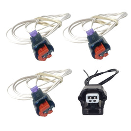 4 x ABS Wheel Speed Sensor Connectors Front Rear L/R Fits Nissan 370Z 2010-2019