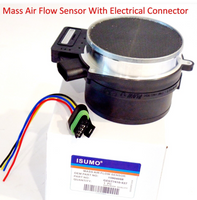 Mass Air Flow Sensor & Connector Fits GM General Motors Hummer  Isuzu Saab