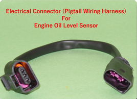 2 heads Electrical Connector of Oil Level Sensor Fits: Audi VW Volkswagen