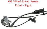 Set 4 ABS Wheel Speed Sensor Front-Rear Left/Right Fits:Lexus EX300 CAMRY AVALON