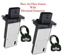 2 x Mass Air Flow Meter Sensor + Connectors Fits Infiniti M56 Q70 Q70L