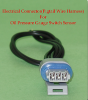 Engine Oil Pressure Sensor W/ Connector Fits: Autocar Bluebird Freightliner