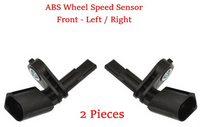 Set 4 ABS Wheel Speed Sensor Front-Rear L/R Fits: VW Amarok Beetle Bora CC