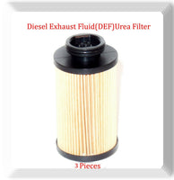 1 Kit + 3  Refills of  Urea Filter UF104 Fits Mercedes Freightliner Western Star