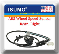 4 X ABS Wheel Speed Sensor Front - Rear Left & Right Fits:Toyota Venza 2009-2015