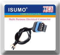 OE Spec 4 Pin Socket Multi Purpose Electric Connector Fits: GM GMC 1985-2011