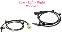 4 x ABS Wheel Speed Sensor Front Rear L/R  Fits Taurus Sable 2008-2009 W/RWD