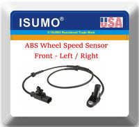 ABS Wheel Speed Sensor Front L / R W/Connector Fits Land Rover LR3 2005-2009